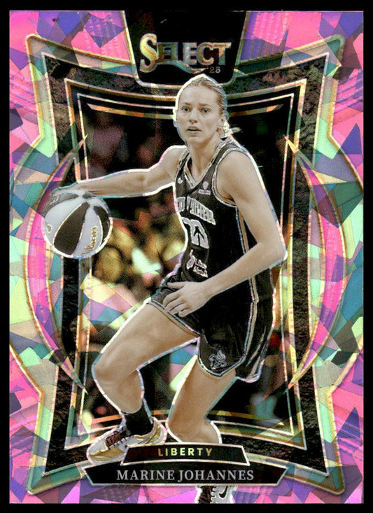 2025 Panini Select WNBA #88 Marine Johannes Silver Prizms
