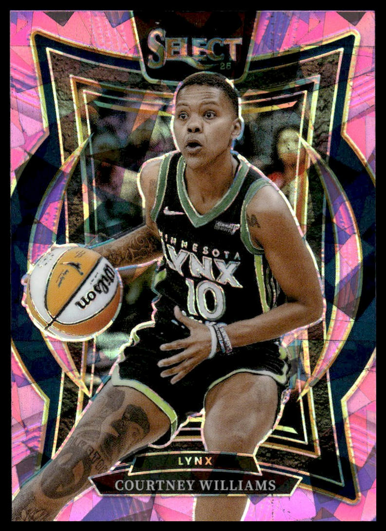 2025 Panini Select WNBA #23 Courtney Williams Purple Ice Prizms #/149