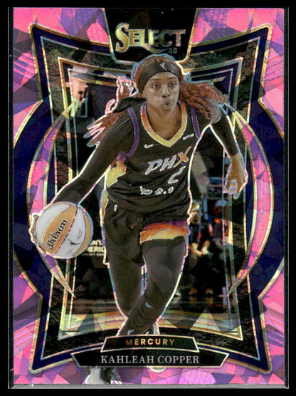 2025 Panini Select WNBA #6 Kahleah Copper Pink Ice Prizms
