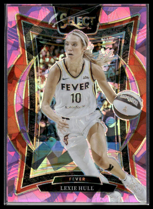 2025 Panini Select WNBA #67 Lexie Hull Pink Flash Prizms