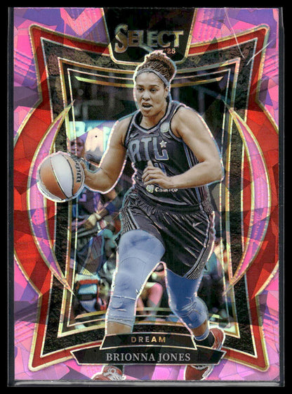 2025 Panini Select WNBA #18 Brionna Jones Silver Prizms