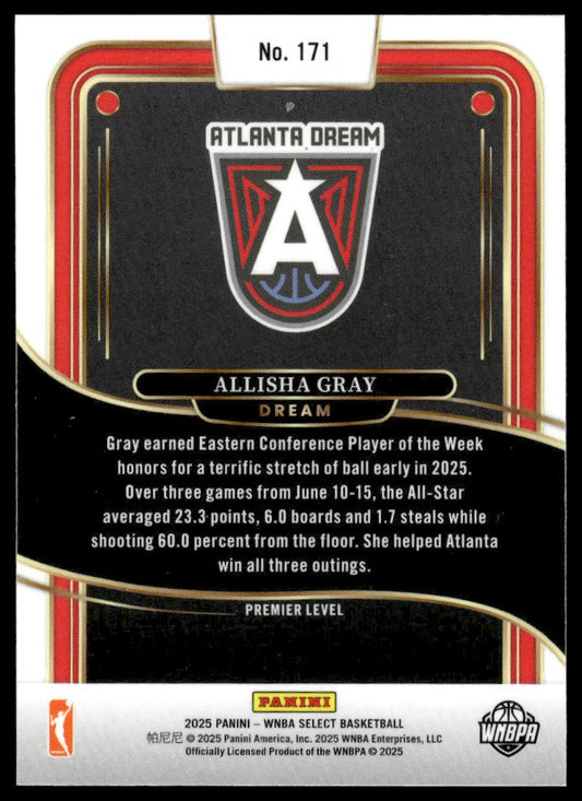 2025 Panini Select WNBA #171 Allisha Gray