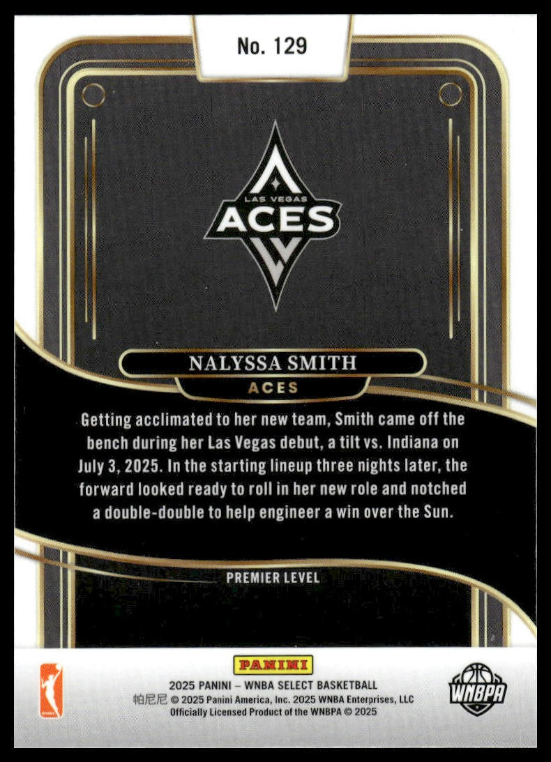 2025 Panini Select WNBA #129 NaLyssa Smith