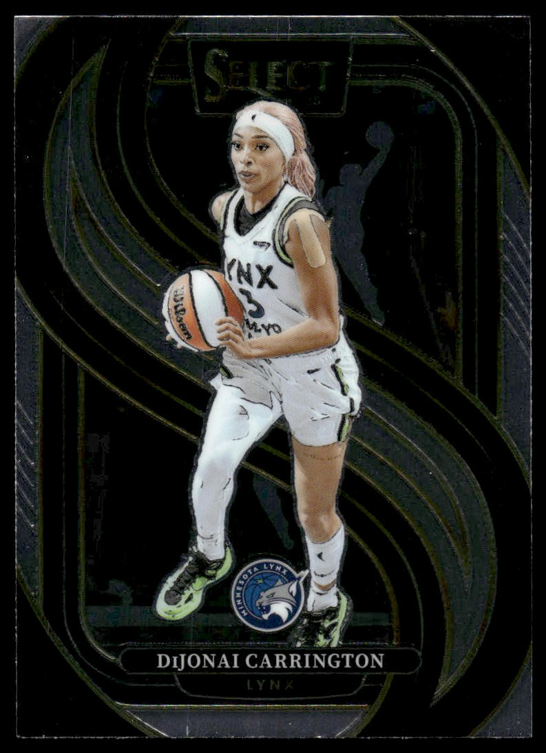2025 Panini Select WNBA #155 DiJonai Carrington