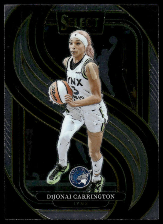 2025 Panini Select WNBA #155 DiJonai Carrington