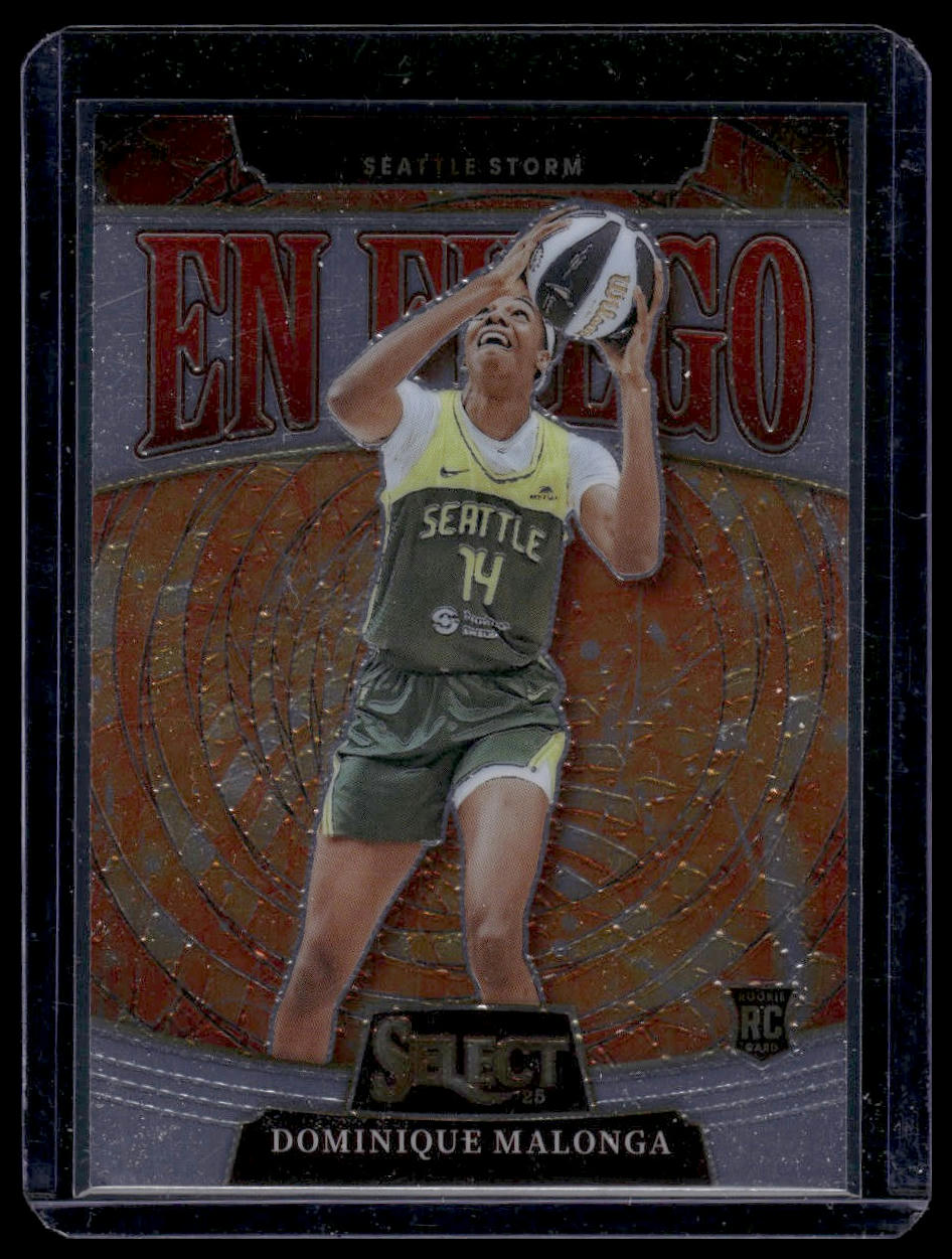 2025 Panini Select WNBA #1 Dominique Malonga En Fuego