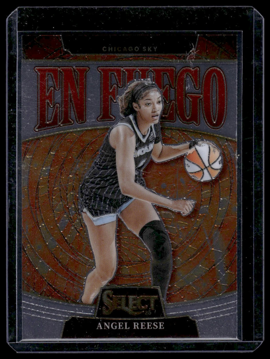2025 Panini Select WNBA #13 Angel Reese En Fuego