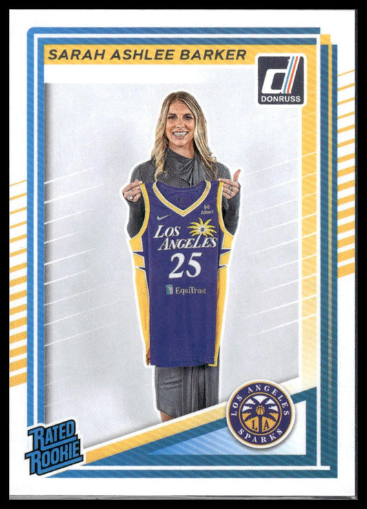 2025 Donruss WNBA #100 Sarah Ashlee Barker