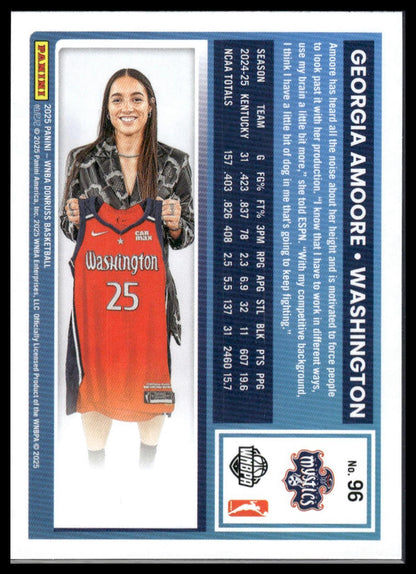 2025 Donruss WNBA #96 Georgia Amoore Lava