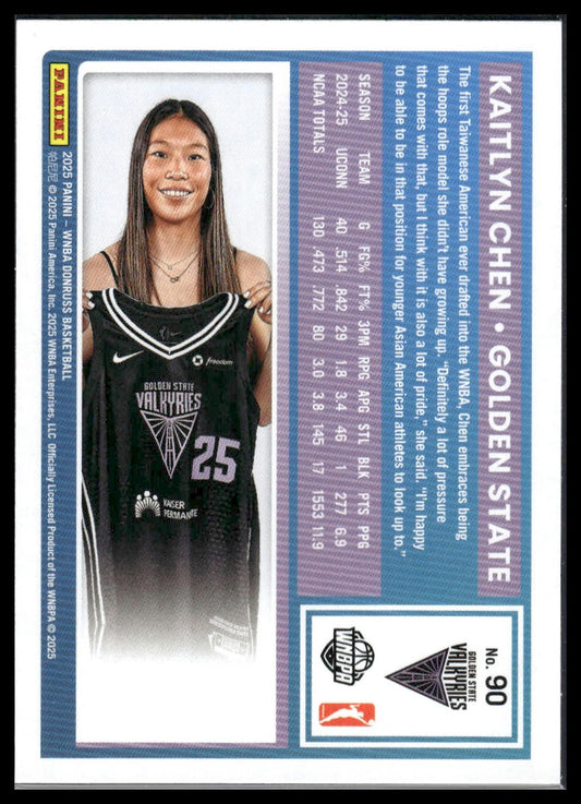 2025 Donruss WNBA #90 Kaitlyn Chen