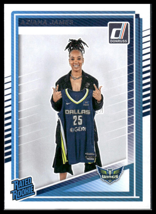 2025 Donruss WNBA #95 Aziaha James