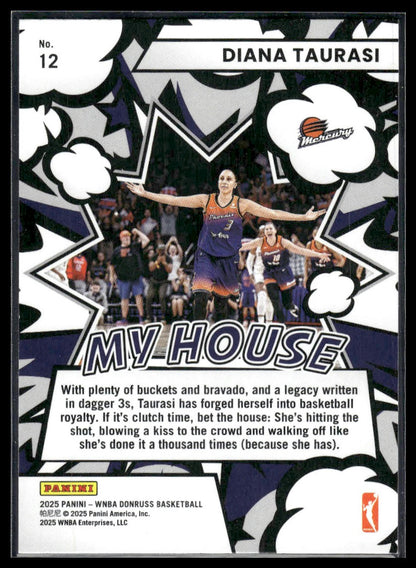 2025 Donruss WNBA #12 Diana Taurasi My House