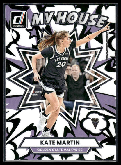 2025 Donruss WNBA #20 Kate Martin My House Press Proof