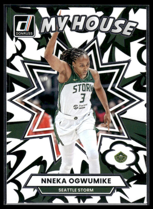 2025 Donruss WNBA #7 Nneka Ogwumike My House Press Proof