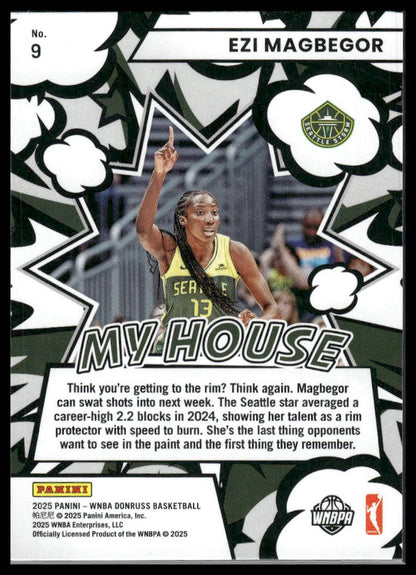 2025 Donruss WNBA #9 Ezi Magbegor My House