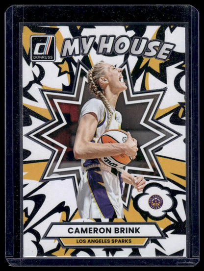 2025 Donruss WNBA #14 Cameron Brink My House Press Proof