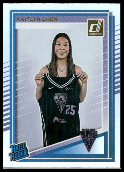 2025 Donruss WNBA #90 Kaitlyn Chen Holo