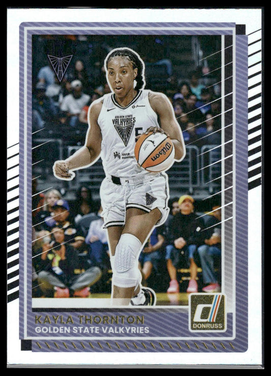 2025 Donruss WNBA #40 Kayla Thornton Green Laser