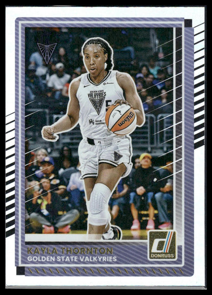2025 Donruss WNBA #40 Kayla Thornton Green Laser