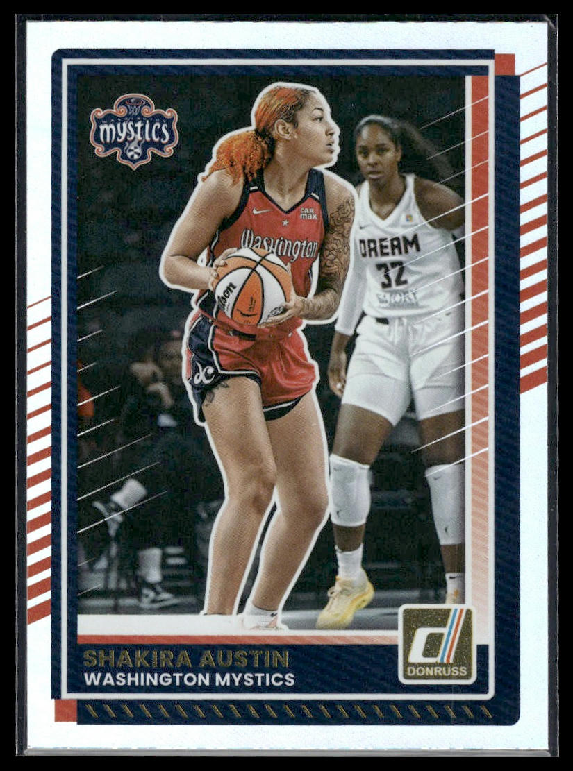 2025 Donruss WNBA #22 Shakira Austin Holo