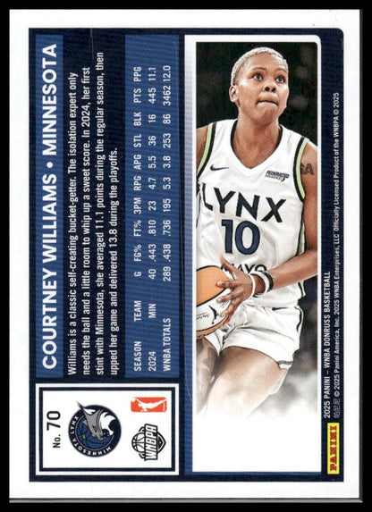2025 Donruss WNBA #70 Courtney Williams
