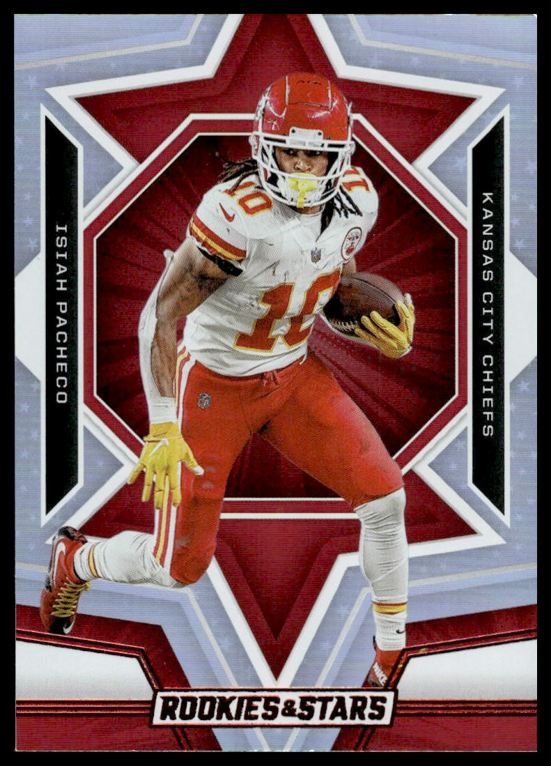 2023 Panini Rookies & Stars #49 Isiah Pacheco Longevity