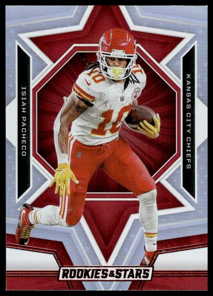 2023 Panini Rookies & Stars #49 Isiah Pacheco Longevity