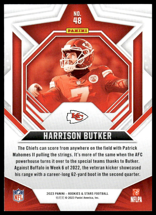 2023 Panini Rookies & Stars #48 Harrison Butker Longevity