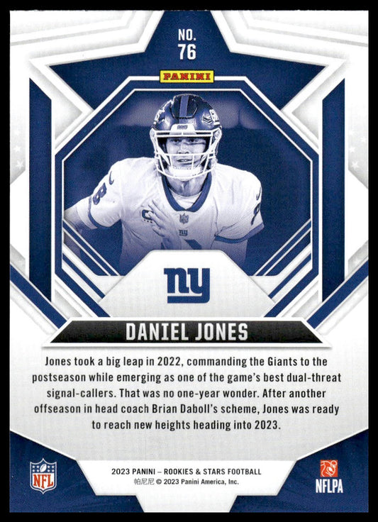 2023 Panini Rookies & Stars #76 Daniel Jones Longevity