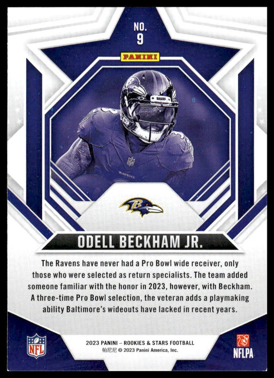 2023 Panini Rookies & Stars #9 Odell Beckham Jr. Longevity