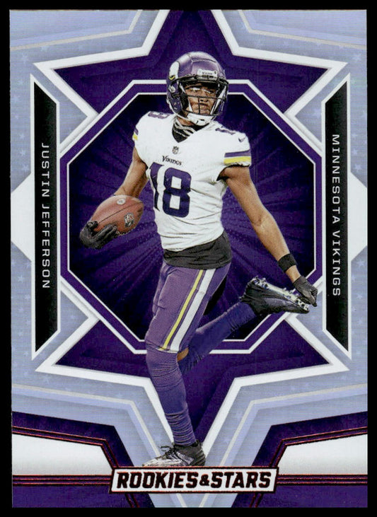 2023 Panini Rookies & Stars #68 Justin Jefferson Green