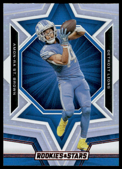 2023 Panini Rookies & Stars #33 Amon-Ra St. Brown Green