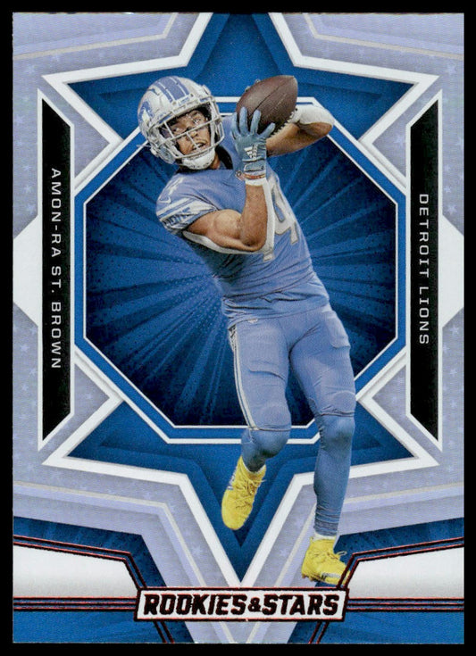 2023 Panini Rookies & Stars #33 Amon-Ra St. Brown Green