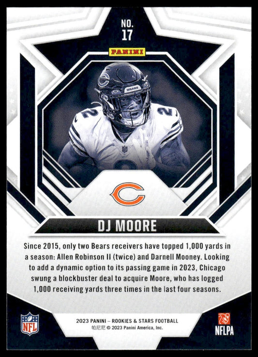 2023 Panini Rookies & Stars #17 DJ Moore Green