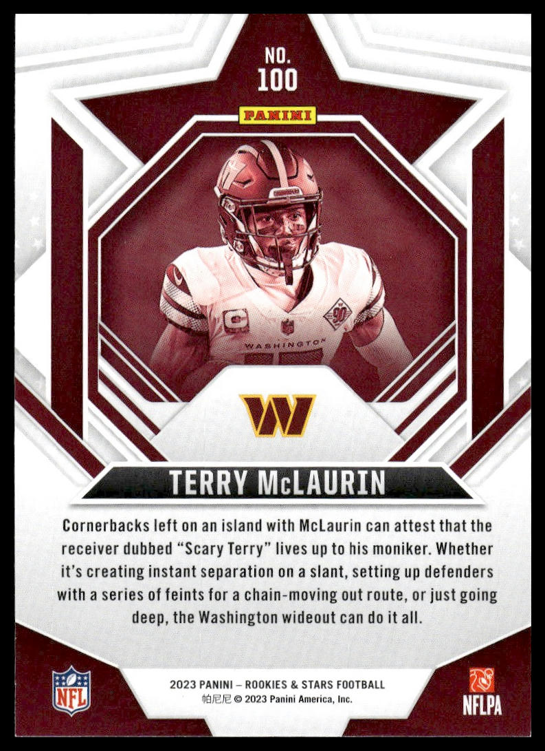 2023 Panini Rookies & Stars #100 Terry McLaurin