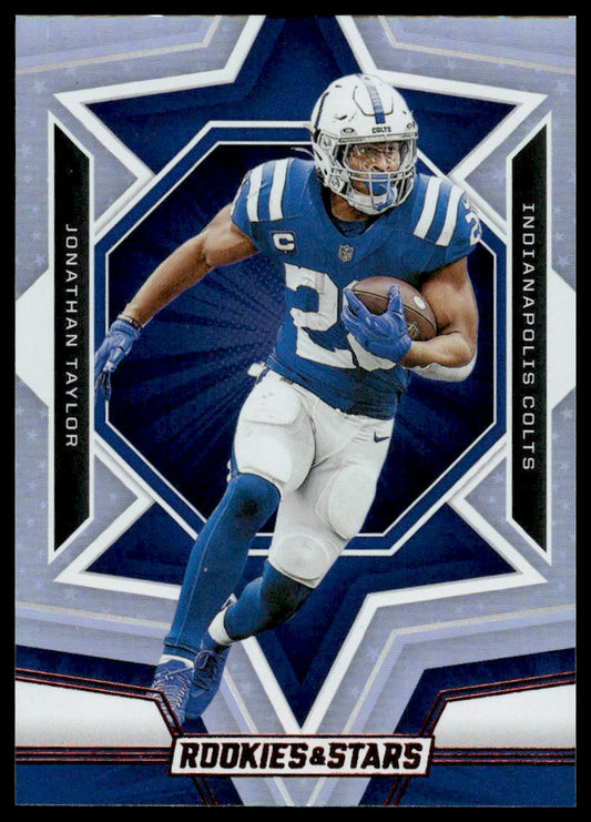 2023 Panini Rookies & Stars #42 Jonathan Taylor Red