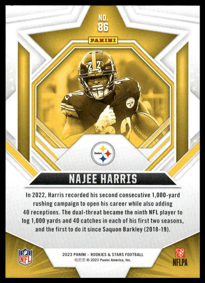 2023 Panini Rookies & Stars #86 Najee Harris Green