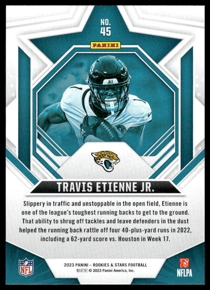 2023 Panini Rookies & Stars #45 Travis Etienne Jr. Green
