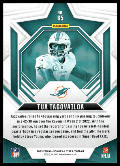 2023 Panini Rookies & Stars #65 Tua Tagovailoa Longevity