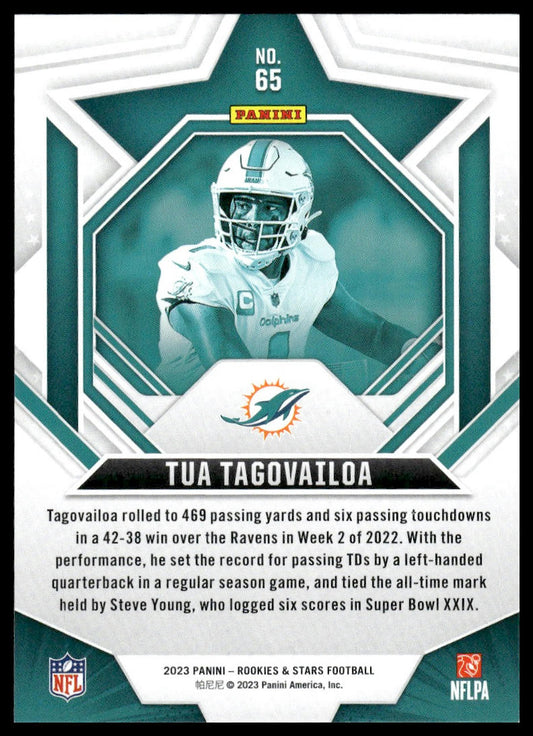 2023 Panini Rookies & Stars #65 Tua Tagovailoa Longevity