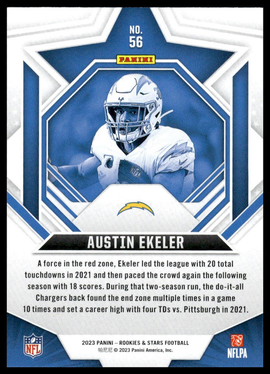 2023 Panini Rookies & Stars #56 Austin Ekeler Longevity