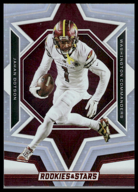 2023 Panini Rookies & Stars #98 Jahan Dotson Red