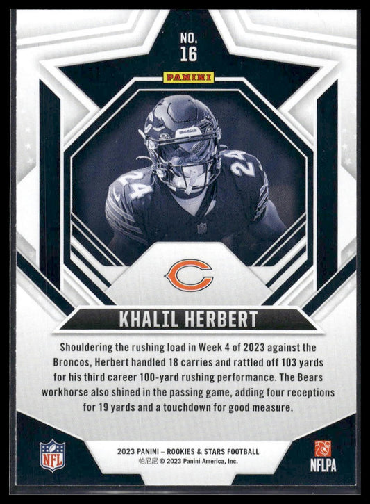 2023 Panini Rookies & Stars #16 Khalil Herbert Green