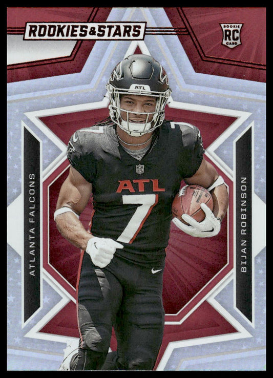 2023 Panini Rookies & Stars #104 Bijan Robinson Red