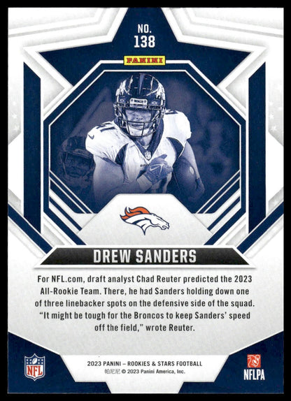 2023 Panini Rookies & Stars #138 Drew Sanders Longevity
