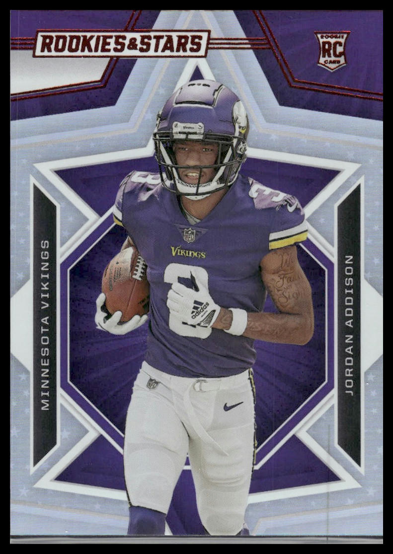 2023 Panini Rookies & Stars #157 Jordan Addison Longevity