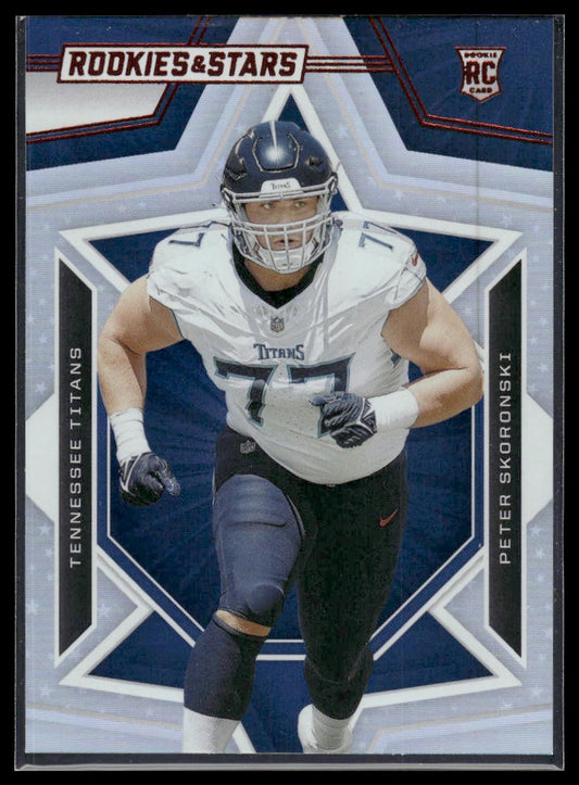 2023 Panini Rookies & Stars #174 Peter Skoronski Longevity