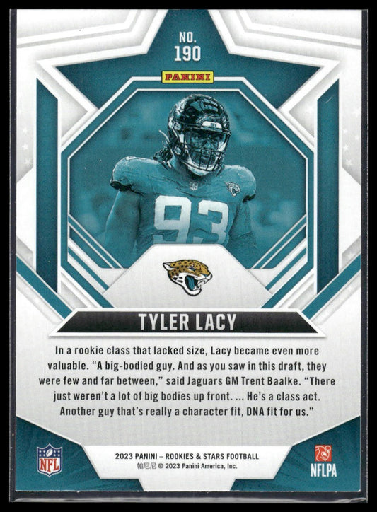 2023 Panini Rookies & Stars #190 Tyler Lacy Longevity