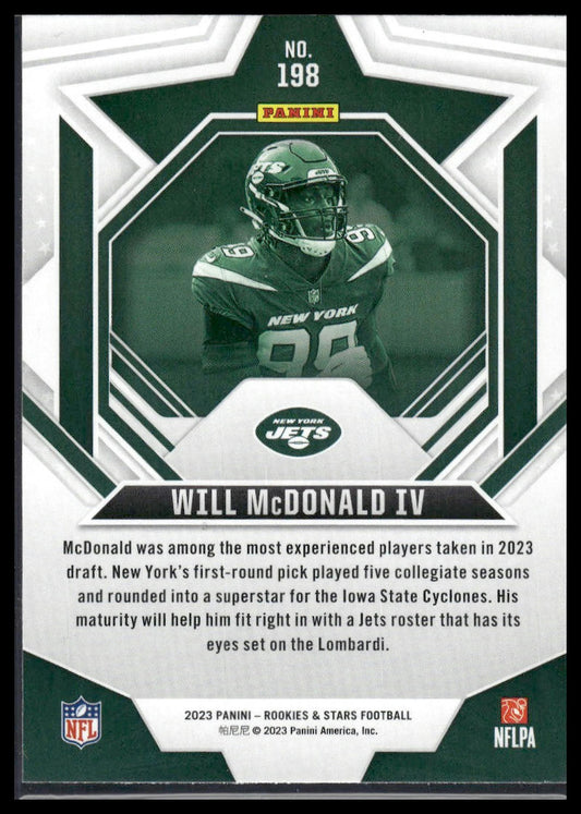 2023 Panini Rookies & Stars #198 Will McDonald IV