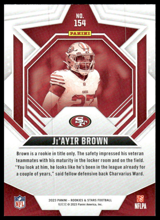 2023 Panini Rookies & Stars #154 Ji'Ayir Brown Longevity